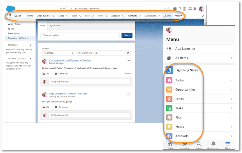 Salesforce Lightning App